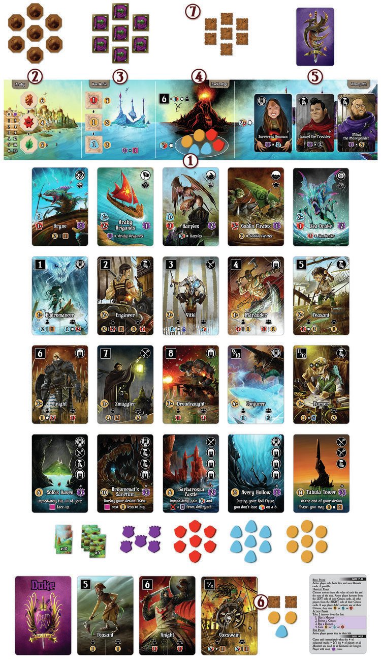 Valeria Card Kingdoms Crimson Seas Board Game at Mighty Ape NZ