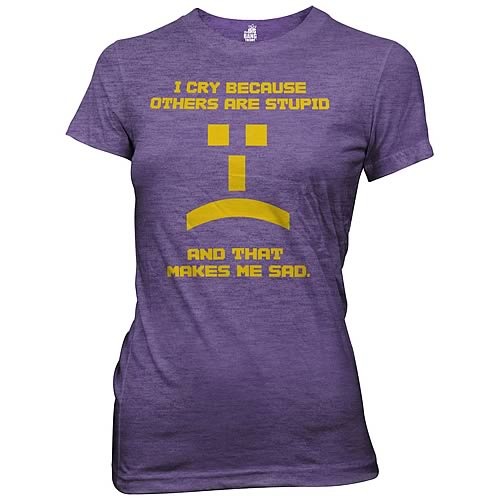 The Big Bang Theory Others Are Stupid Emoticon Women's T-Shirt - small image