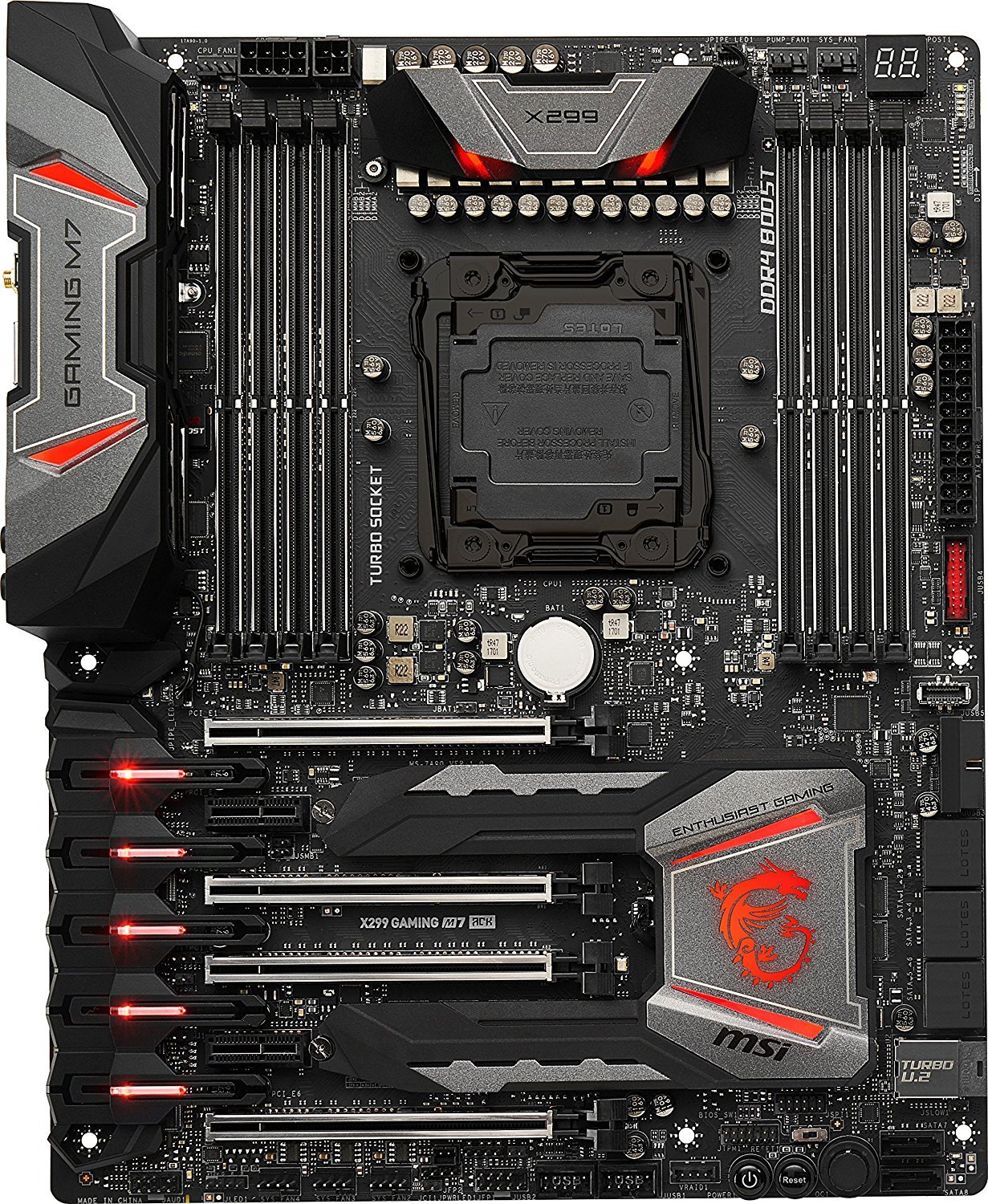 MSI X299 Gaming M7 AC-WIFI Motherboard image