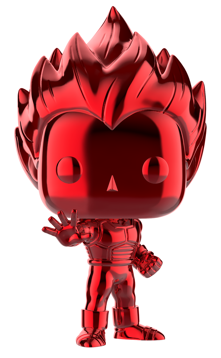Dragon Ball Z: Vegeta (Red Chrome) - Pop! Vinyl Figure image