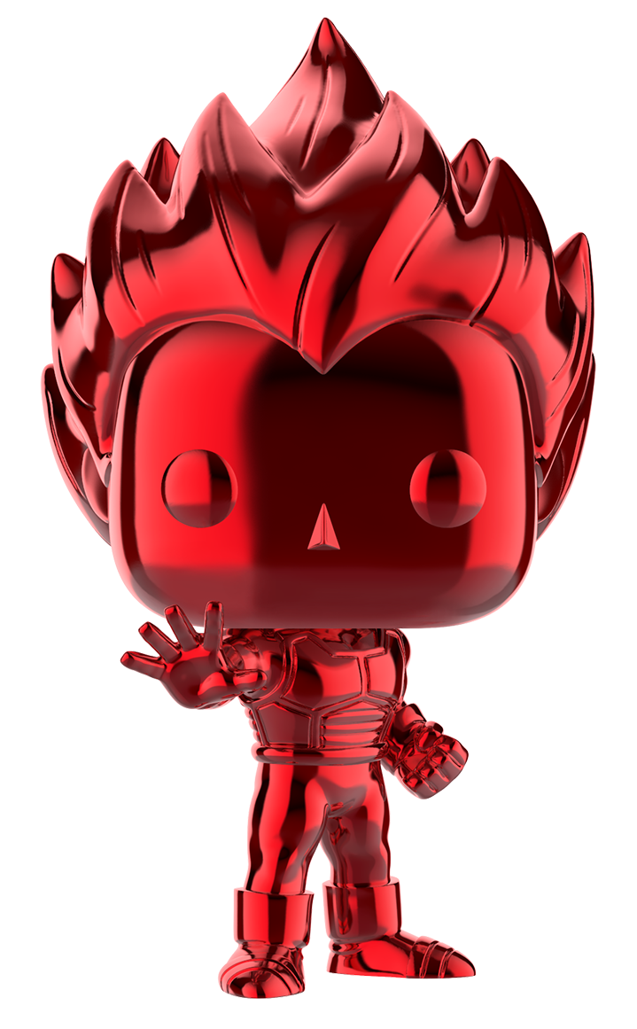 Dragon Ball Z: Vegeta (Red Chrome) - Pop! Vinyl Figure