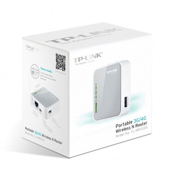 TP-Link TL-MR3020 Portable 3G/4G Wireless N Router image