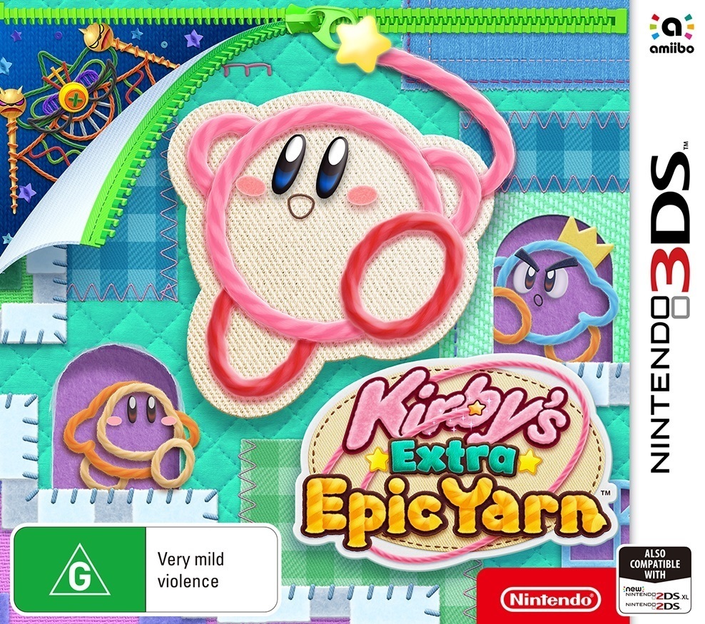 Kirby's Extra Epic Yarn for 3DS image