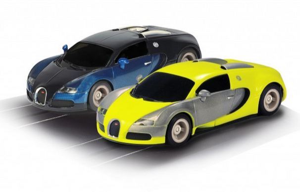 Scalextric Micro Hyper-Cars 1/64 Slot Cars Set