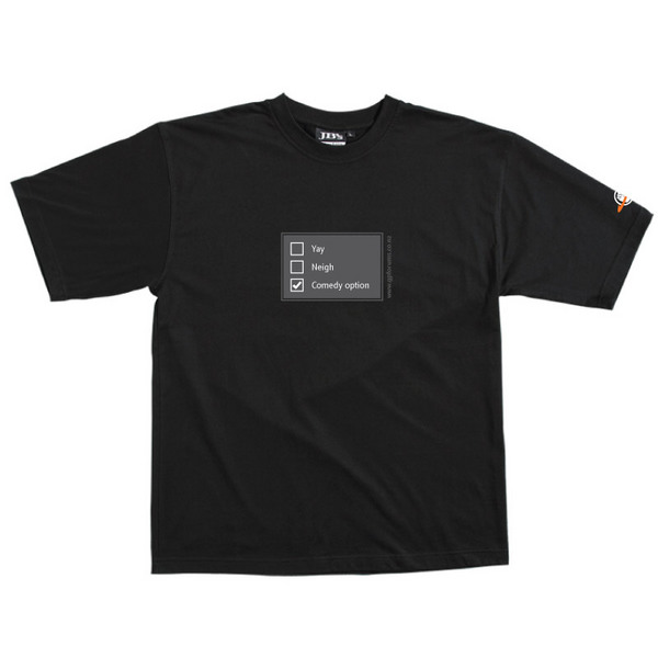 Poll - Tshirt (Black) for image