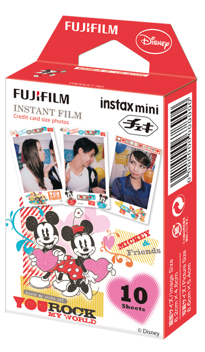 Fujifilm Instax Mini Film 10 Pack - Mickey Mouse image