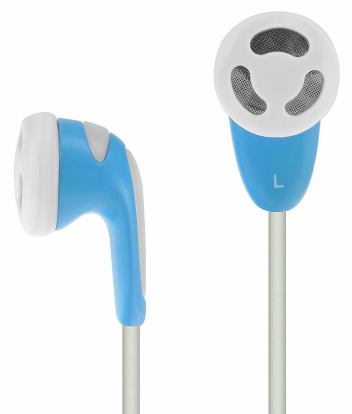 Moki Volume Limited Earphones for Kids - Blue