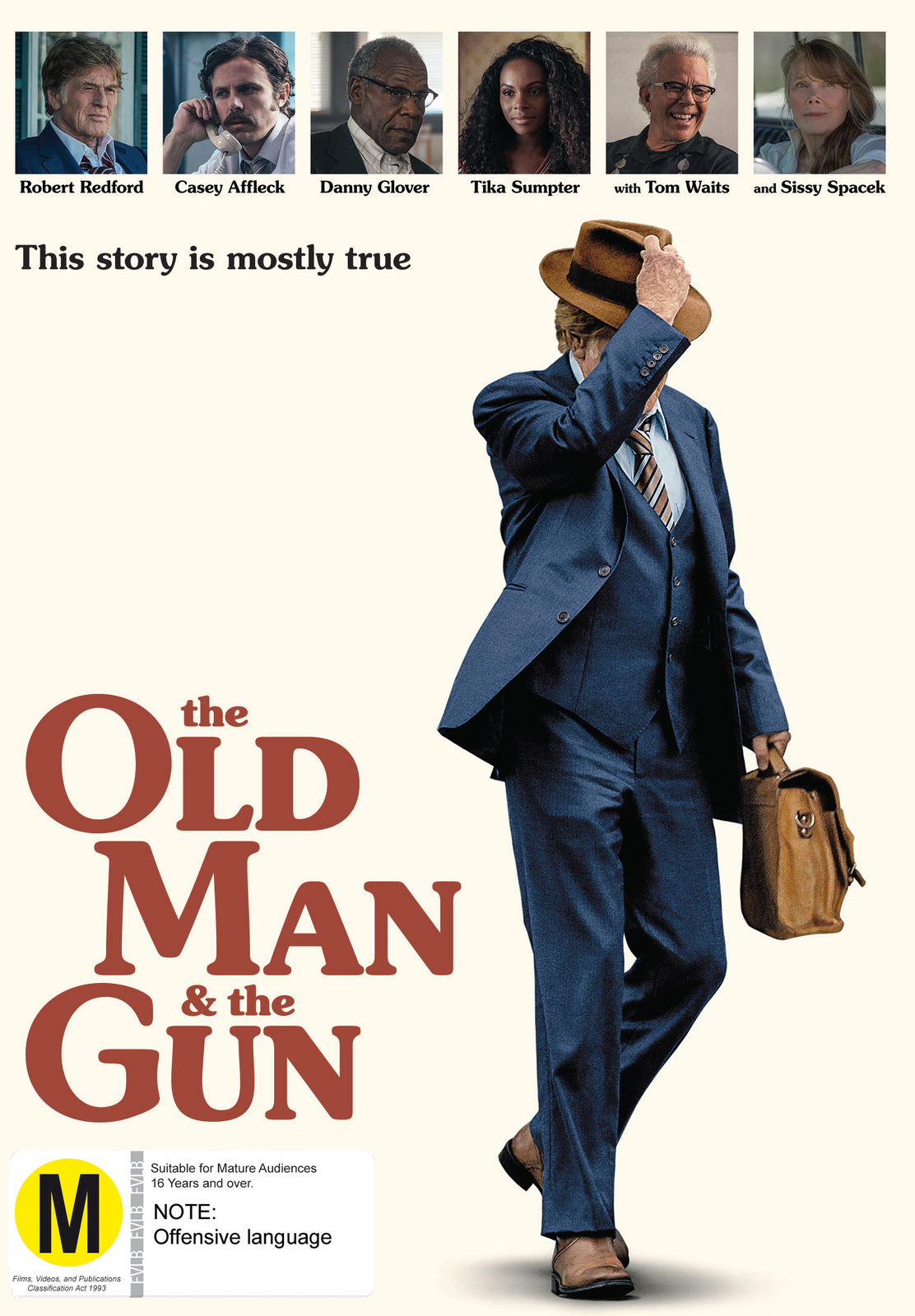 The Old Man With The Gun on DVD image
