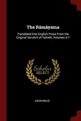 The Ramayama by * Anonymous