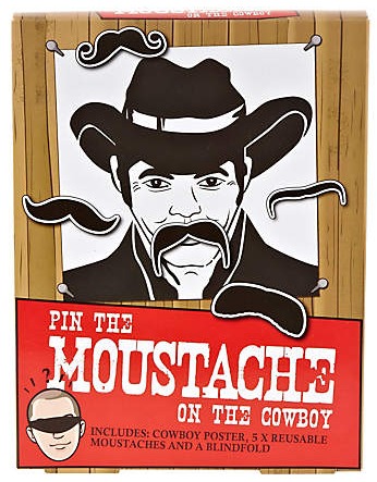 Pin the Moustache on the Cowboy image