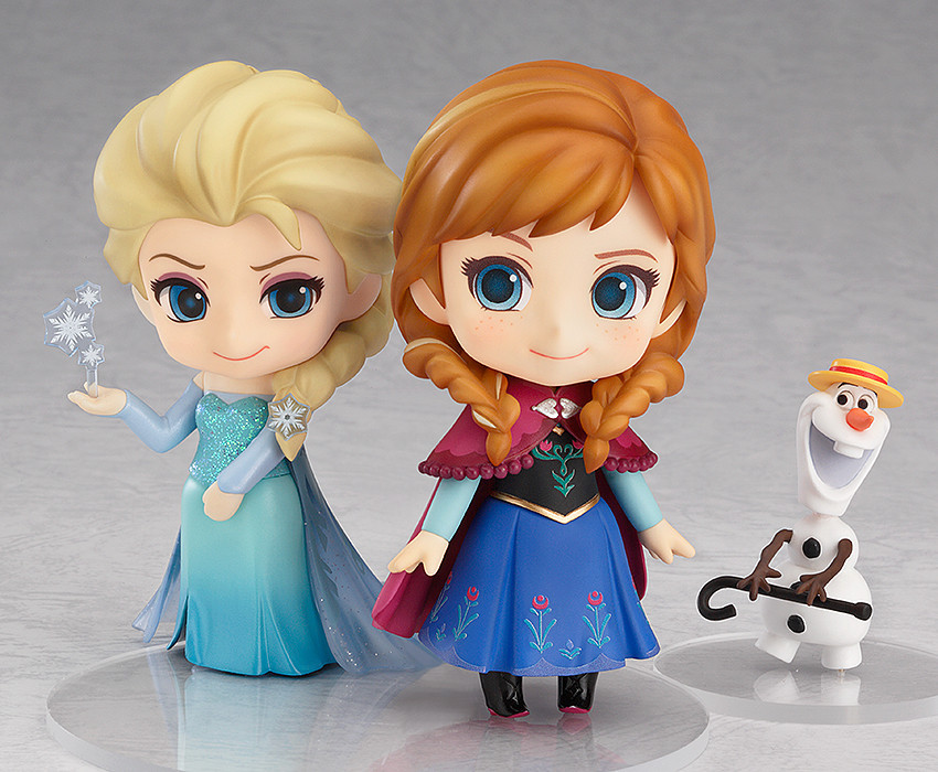 anna and elsa mini figures