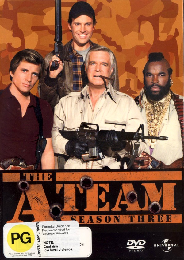 The A-Team - Season 3 (6 Disc Box Set) on DVD