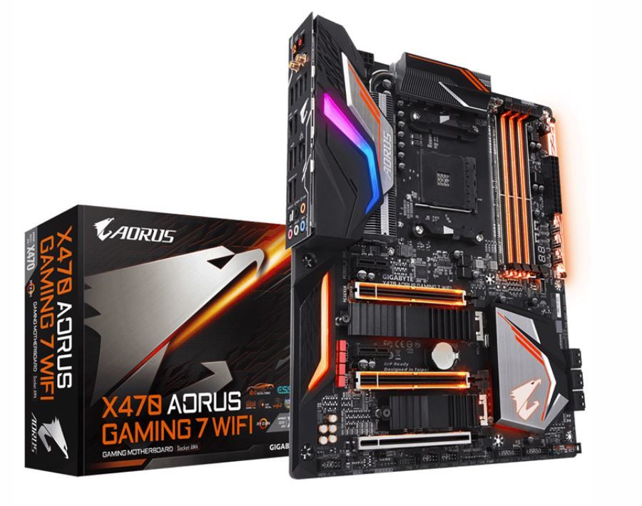 Gigabyte X470 AORUS GAMING 7 WIFI For AMD Ryzen image