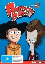 American Dad Season 2: Disk 3 on DVD American Dad Season 2: Disk 3 on DVD