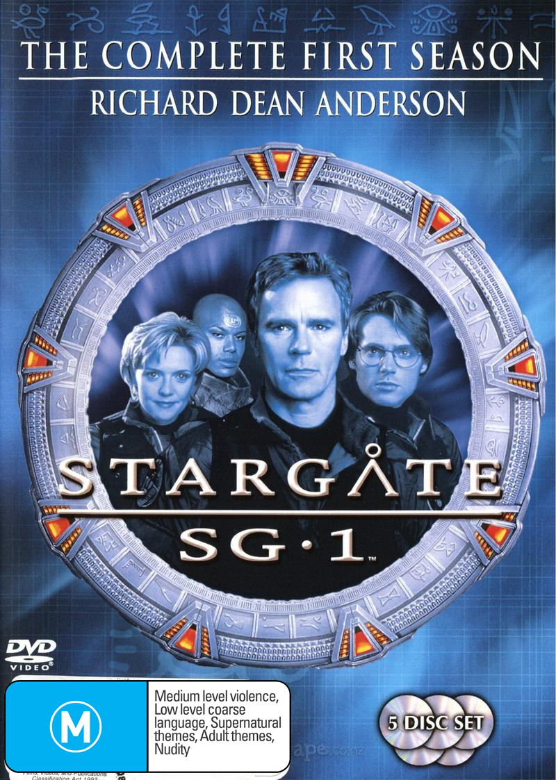 Stargate SG-1 - Season 1 (5 Disc Set) (New Packaging) on DVD image
