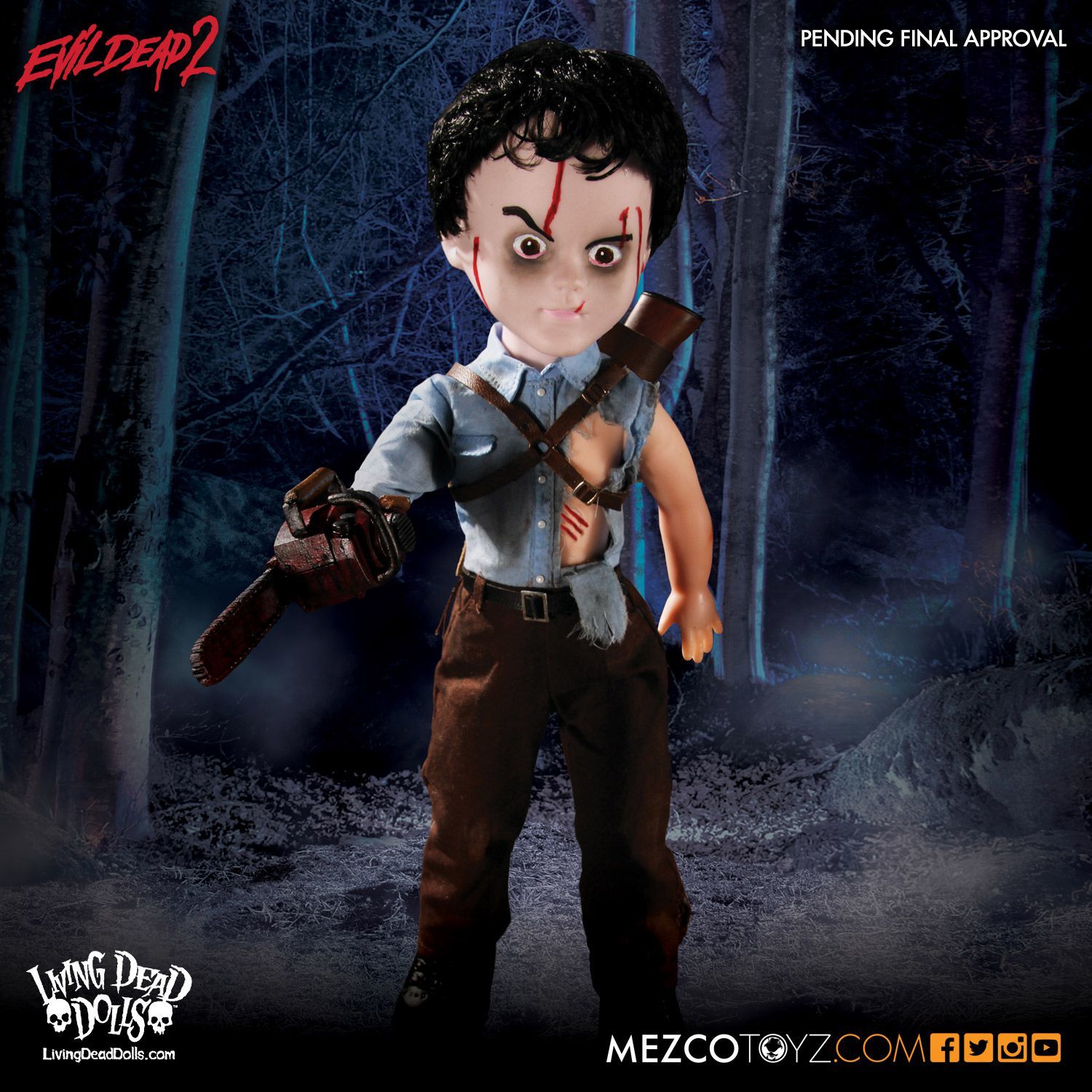 Living Dead Dolls - Ash (Evil Dead 2) image