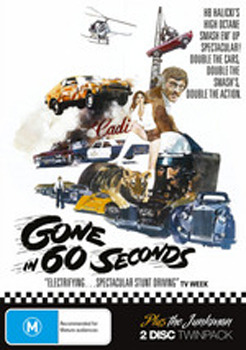 Gone In 60 Seconds (1974) on DVD