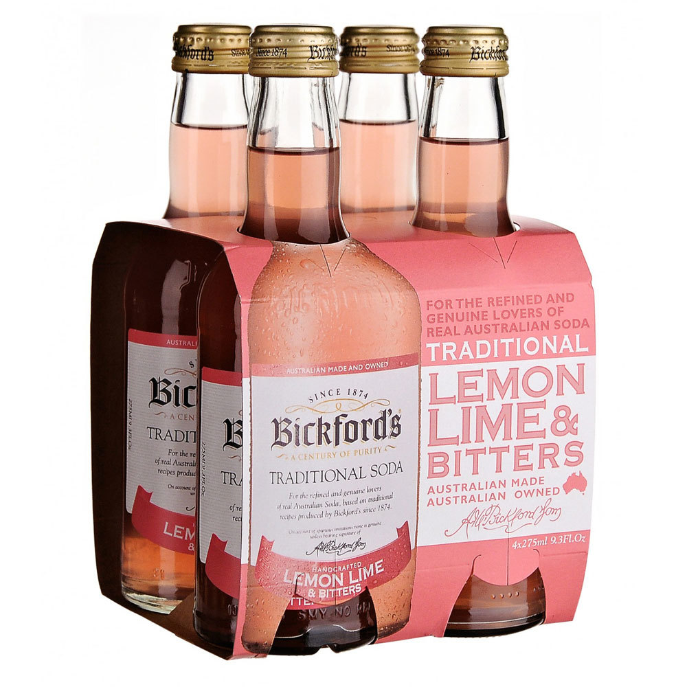 Bickfords Traditional Soda - Lemon Lime & Bitters (275ml) image