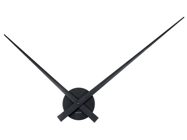 Karlsson Wall Clock: Little Big Time (Black) image