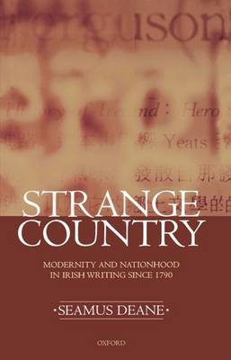 Strange Country by Seamus Deane image