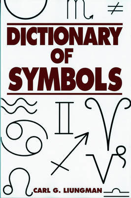 Dictionary of Symbols by Carl G. Liungman image
