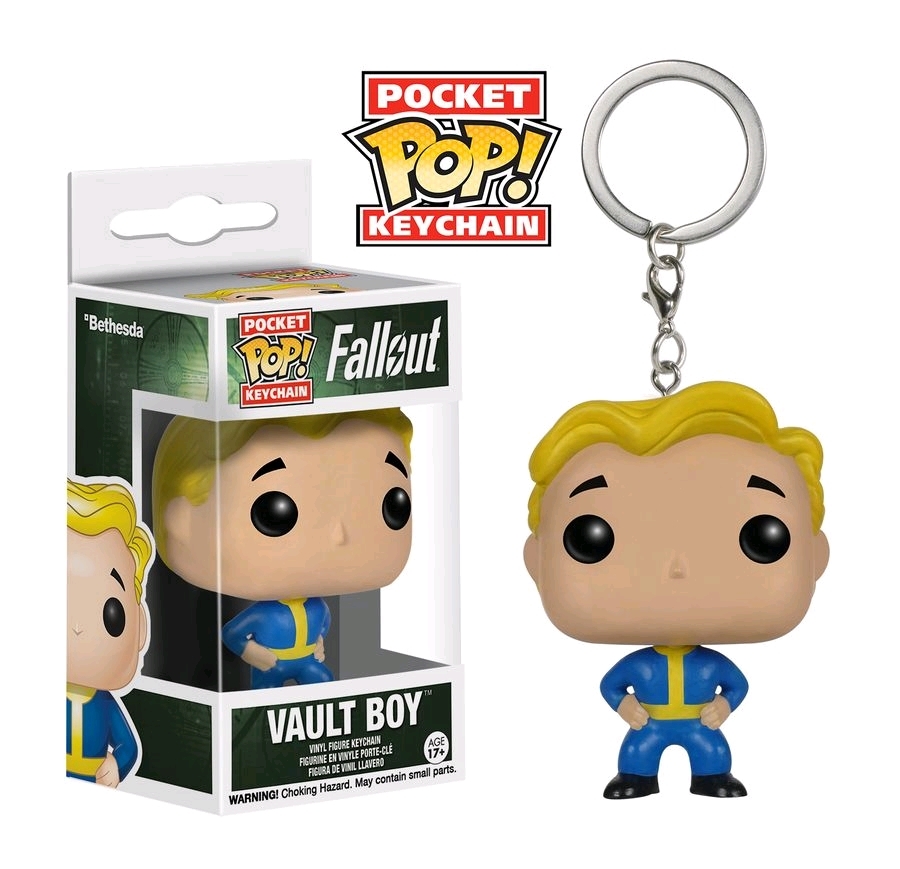 Fallout: Vault Boy - Pocket Pop! Key Chain