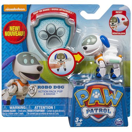 Paw Patrol: Actionpack Pup Badge - Robo 
