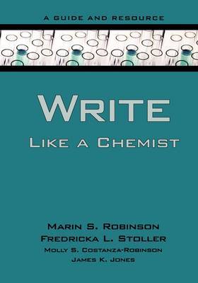 Write Like a Chemist by Marin S Robinson image