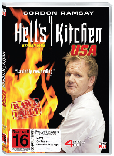 Hell's Kitchen USA - Season 5 (4 Disc Set) on DVD image