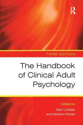 The Handbook of Clinical Adult Psychology image