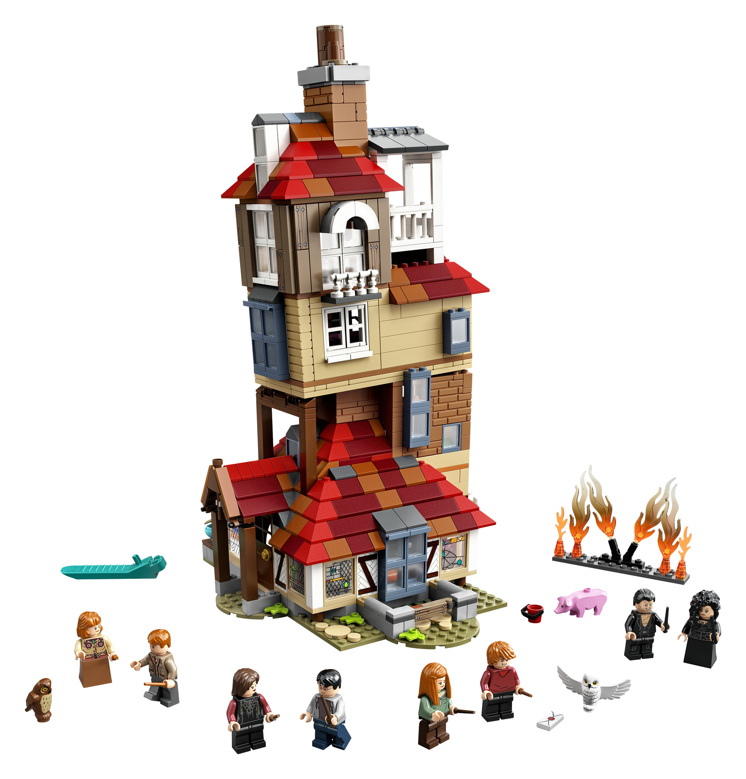 LEGO Harry Potter - Attack on the Burrow image