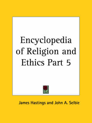 Encyclopedia of Religion & Ethics (1908) image