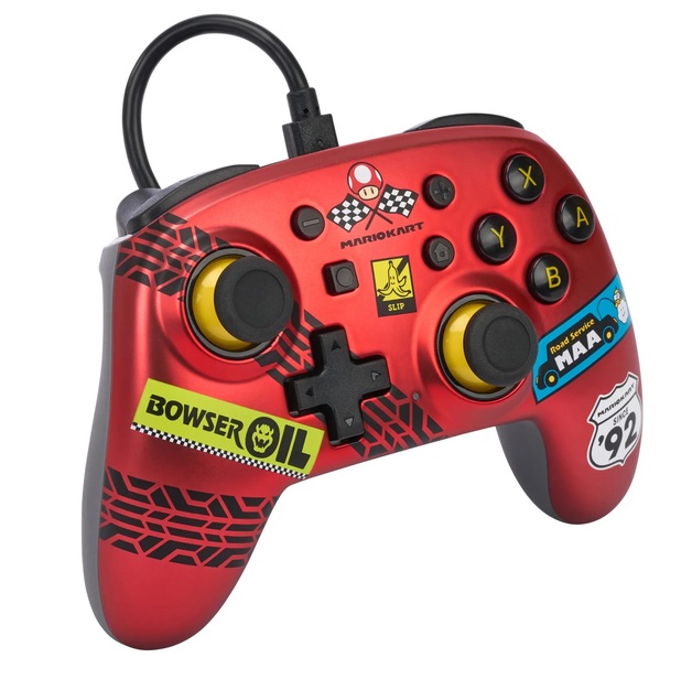 PowerA Nano Wired Controller for Nintendo Switch (Mario Kart) Switch