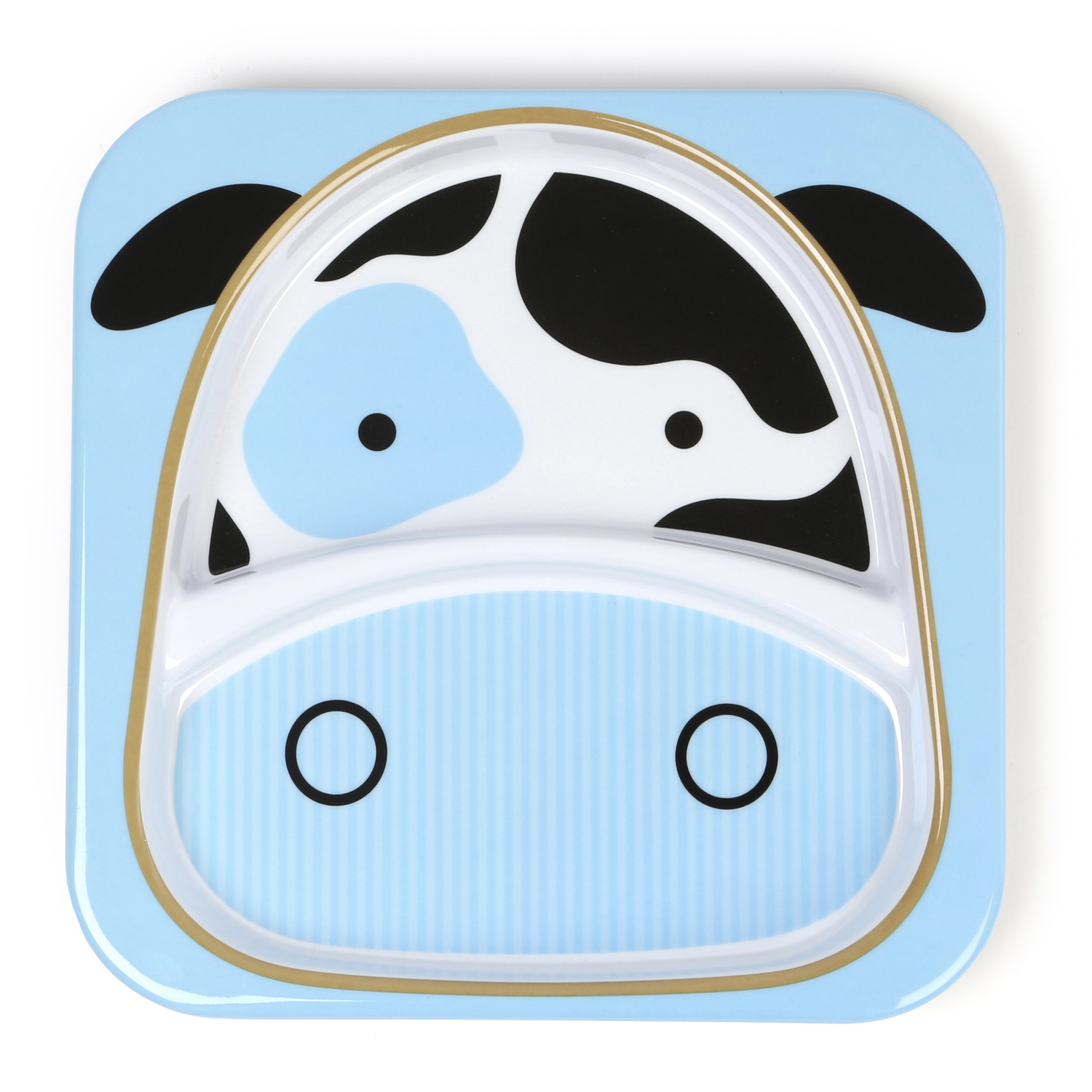 Skip Hop: Zoo Divided Plate - Cow image