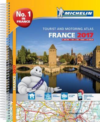 France Atlas 2017 by Michelin image