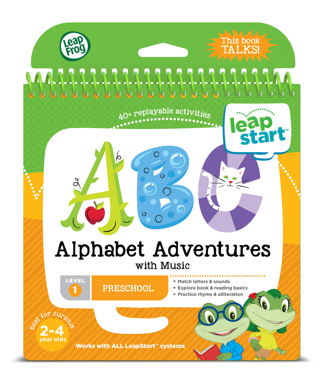 Leapstart: Alphabet Adventures - Activity Book (Level 1) image