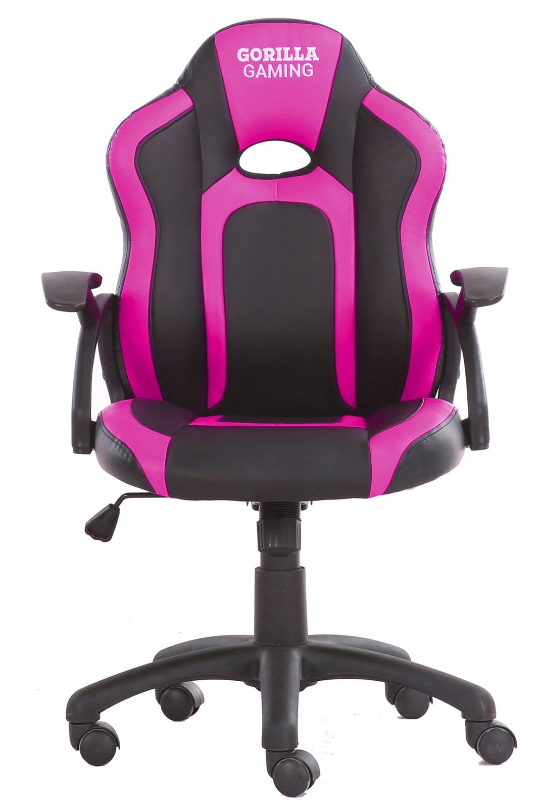 Gorilla Gaming Little Monkey Chair - Pink & Black for image