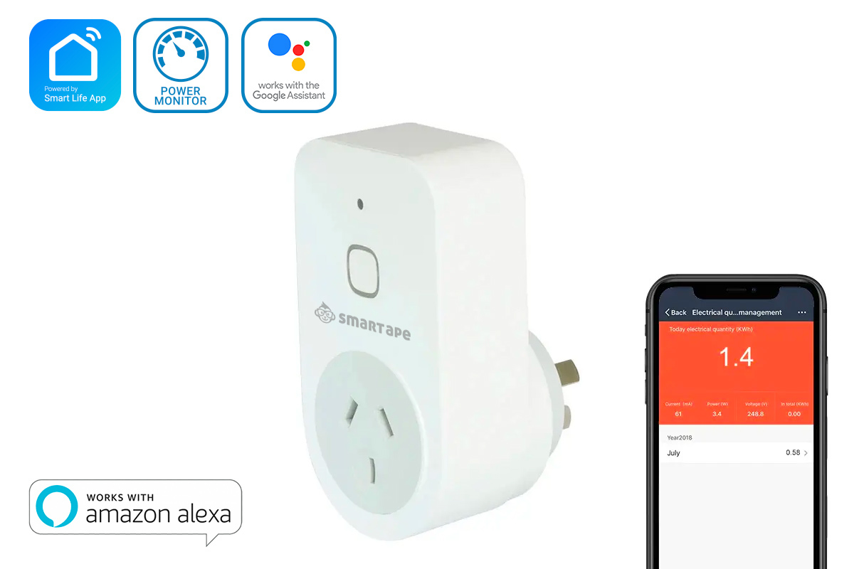 Smart Ape: WiFi Plug With Power Meter image