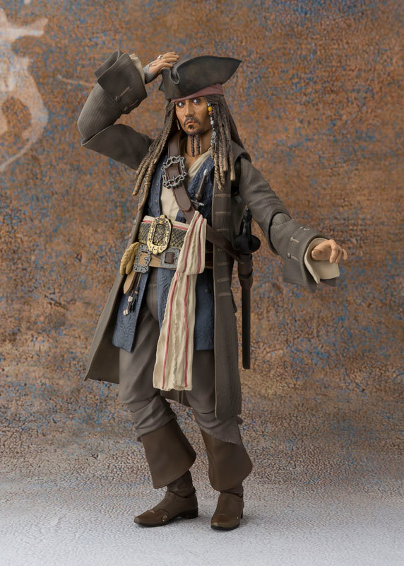 Pirates of the Caribbean: Captain Jack Sparrow - S.H.Figuarts Figure image