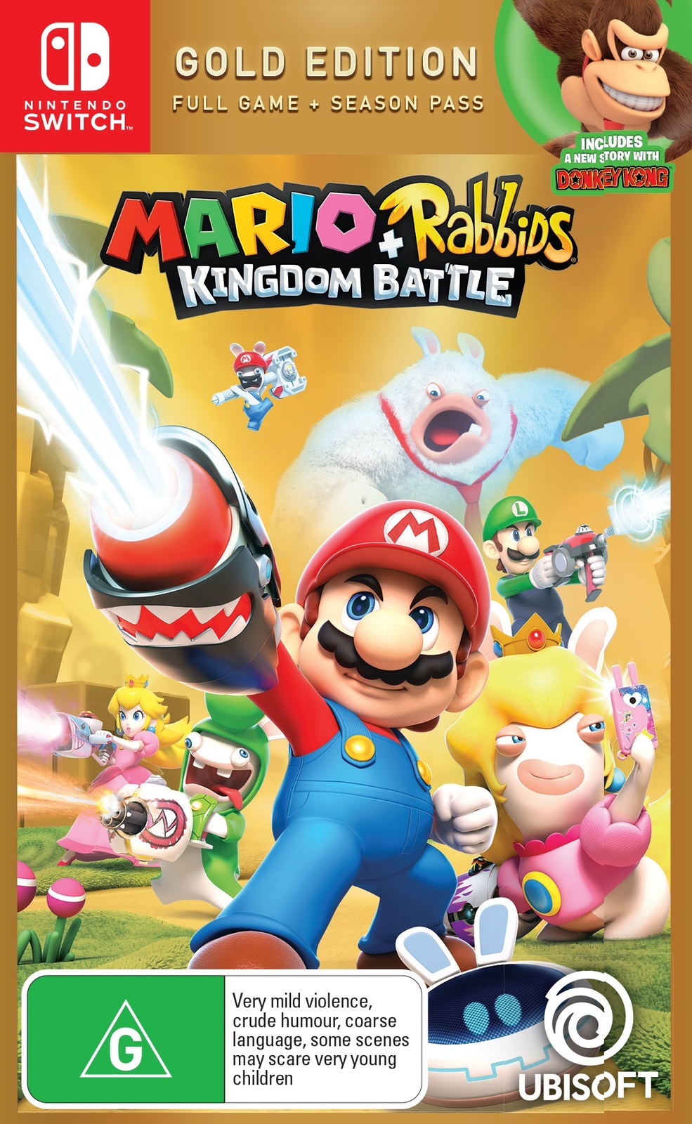 Mario + Rabbids: Kingdom Battle Gold Edition for Nintendo Switch image