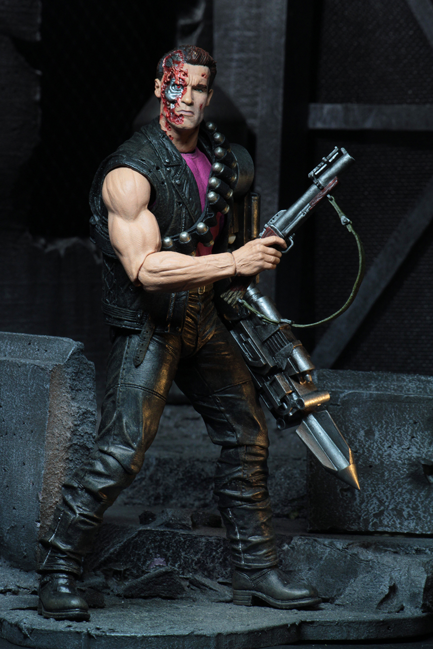 Terminator: Power Arm T-800- 7" Kenner Tribute Action Figure image
