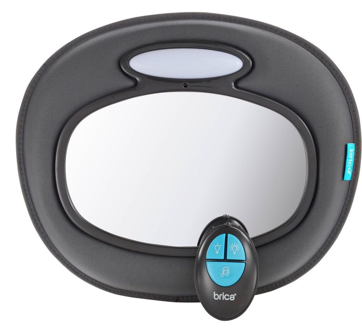 Munchkin: Brica - Night Light Musical Baby In Sight Car Mirror image