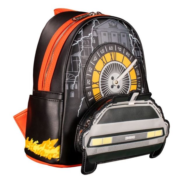 Loungefly Back to the Future DeLorean US Exclusive Mini Backpack