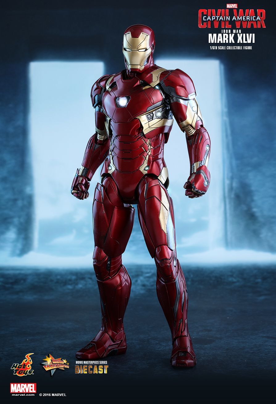 Captain America: Civil War - Iron Man Mark XLVI 1:6 Scale Figure