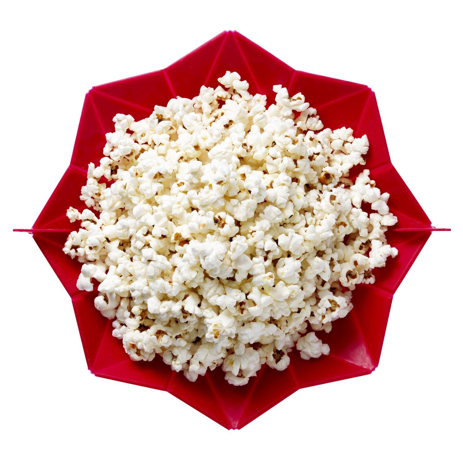 Chef'n PopTop Microwave Popcorn Popper (Cherry) at Mighty Ape NZ