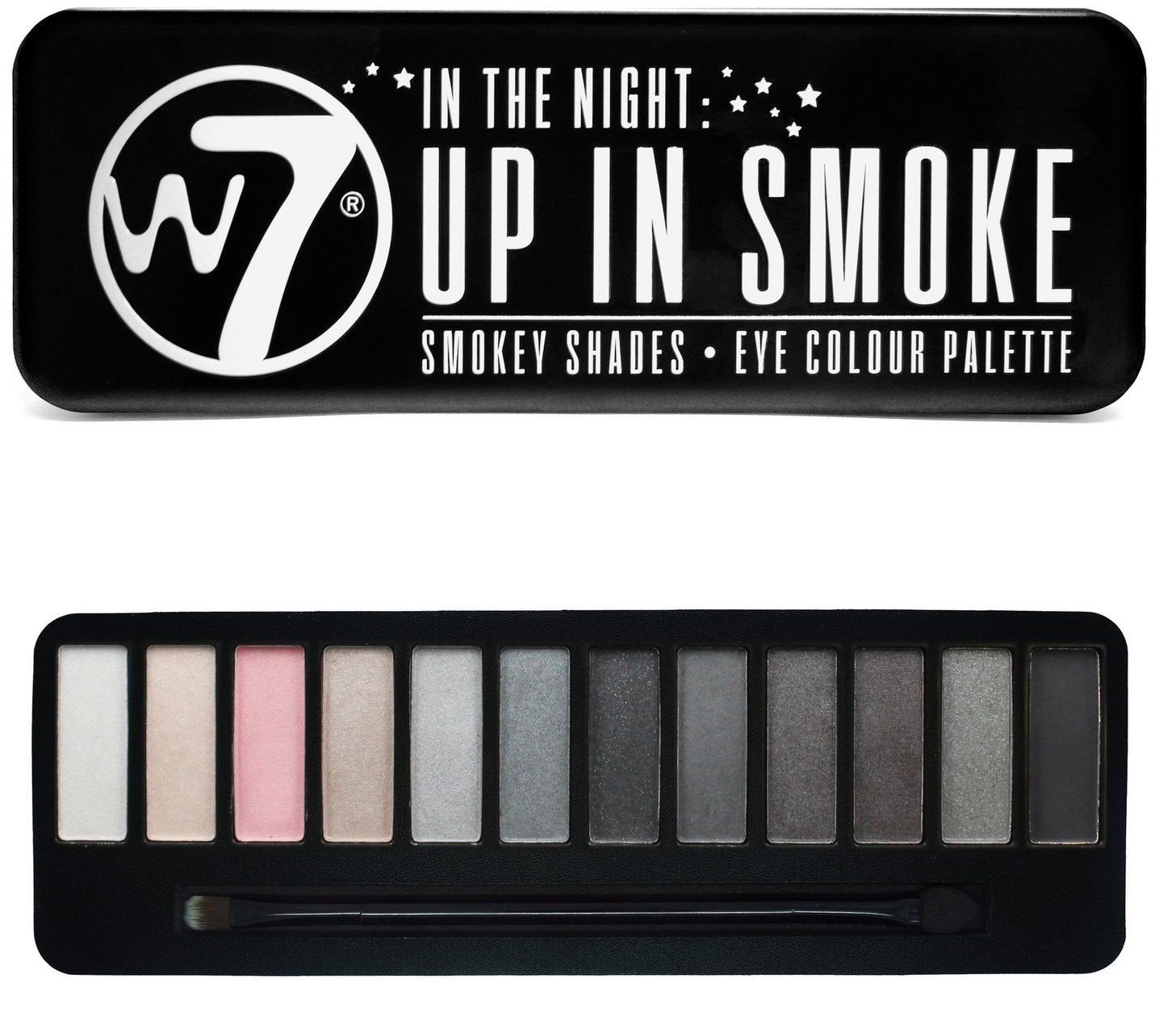 W7 In The Night Up In Smoke Eyeshadow Compact image
