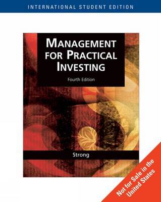 Management for Practical Investing with Stock-Trak Coupon by Robert A Strong image