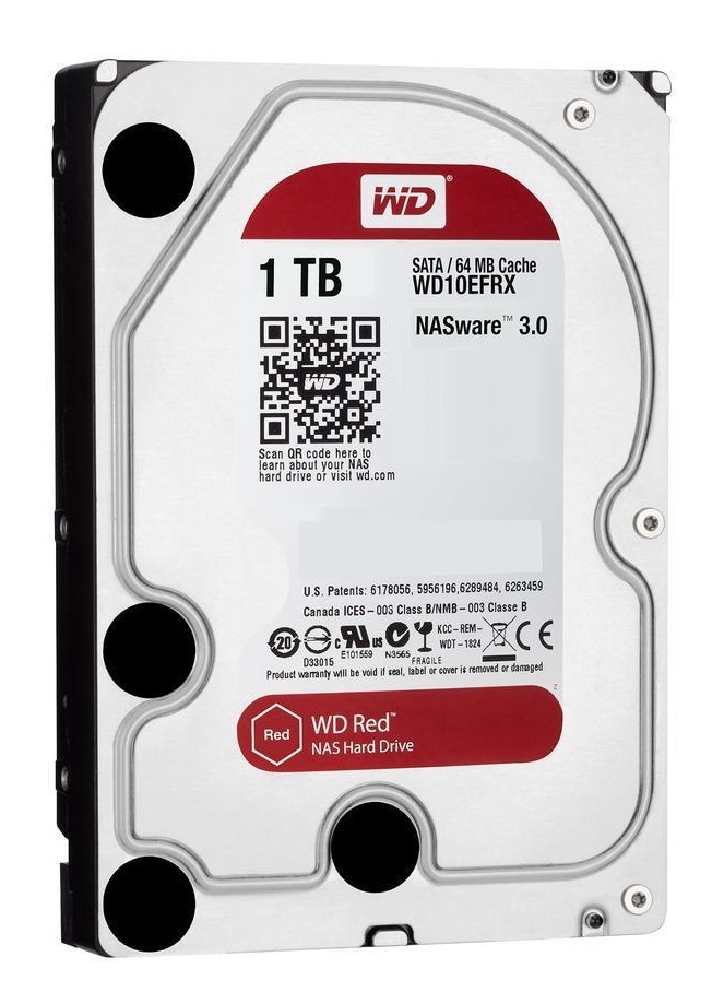 1TB WD Red - 3.5" IntelliPower NAS HDD (5400RPM) image