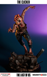 the last of us clicker statue