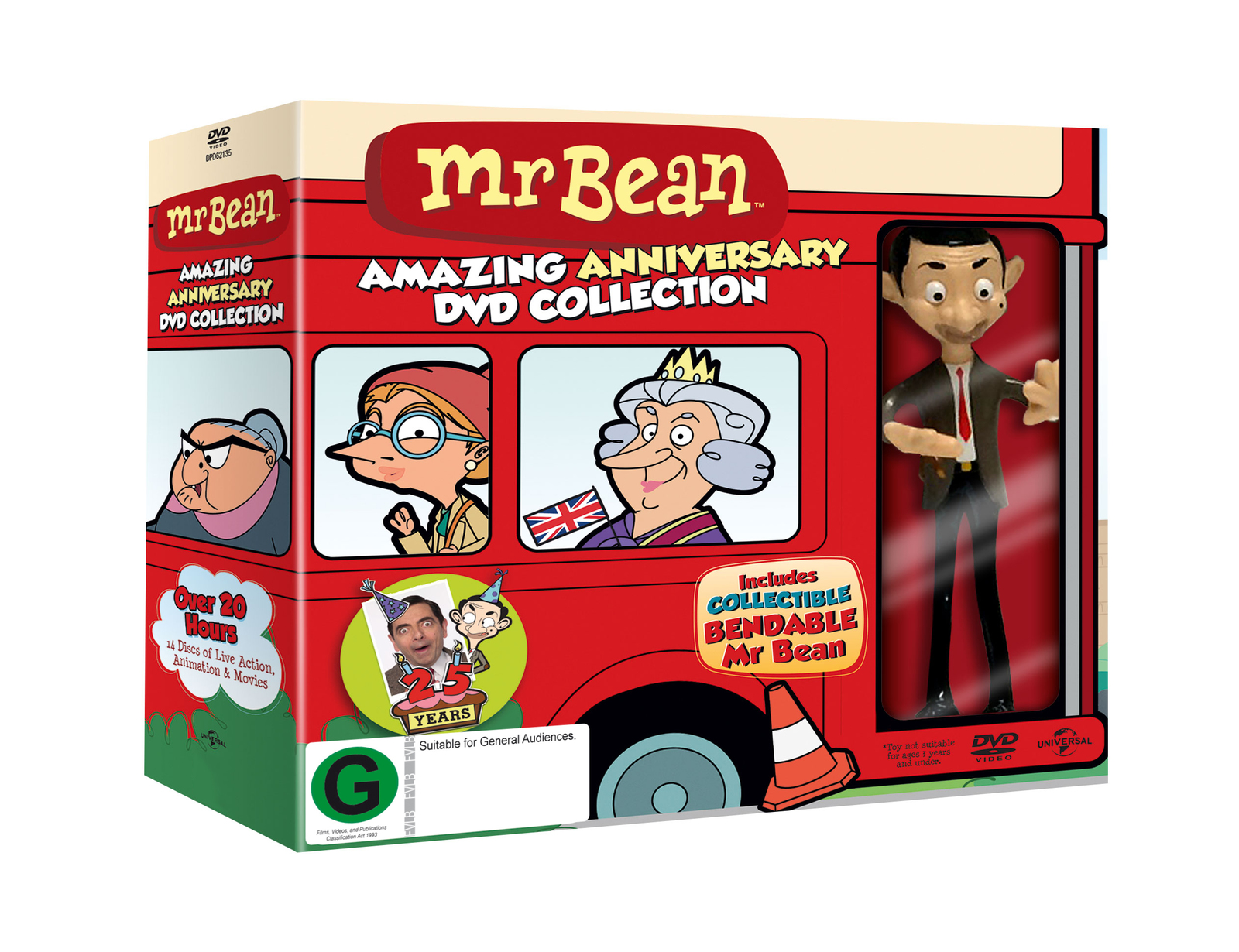 Mr Bean's 25th Anniversary Boxset on DVD image